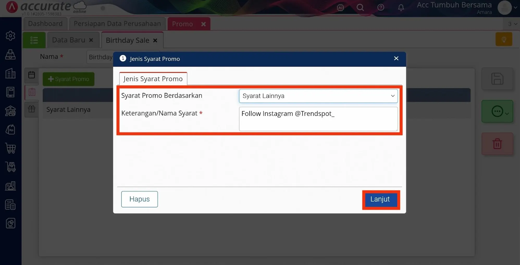 3 cara membuat promo berdasarkan syarat lainnya
